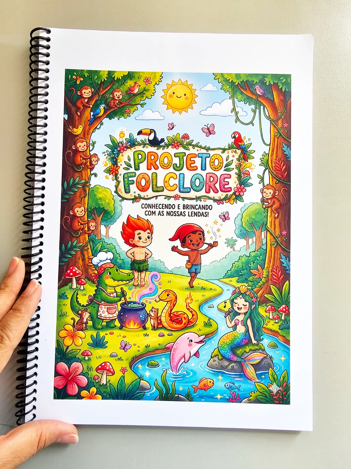 KIT PREMIUM FOLCLORE EDUCAÇÃO INFANTIL — capa do material