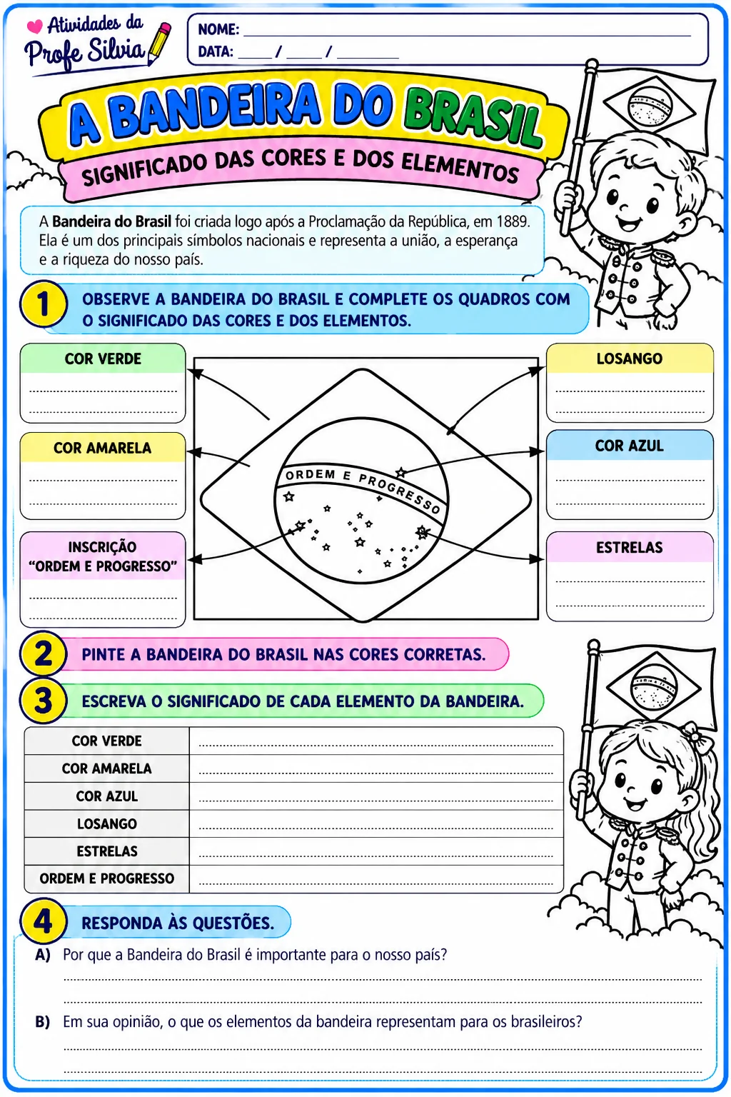 Kit Proclamação da República – 4º e 5º Ano — amostra 7: Kit pedagógico sobre a Proclamação da República para o 4º e 5º ano,…