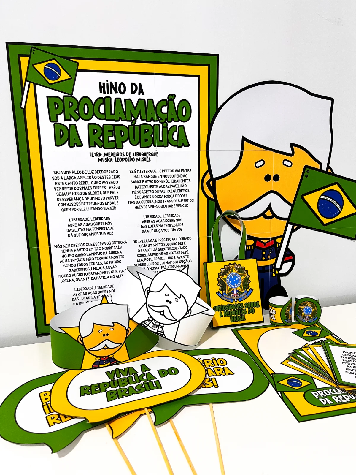 Kit Proclamação da República – Material Pedagógico — capa do material