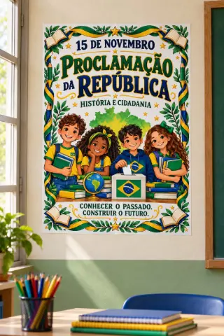 Kit Proclamação da República para Imprimir em PDF — capa do material