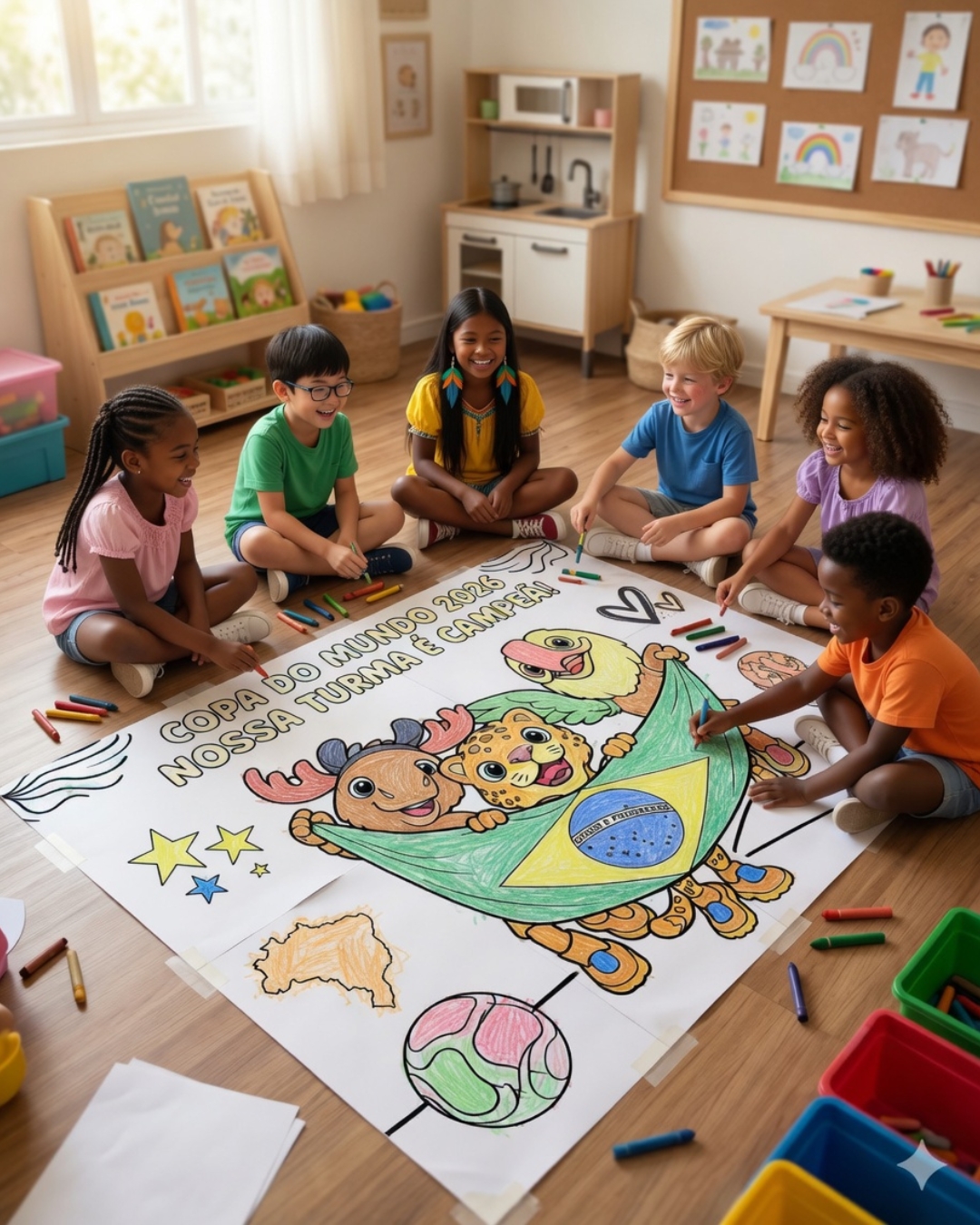 Kit projeto copa do mundo 2026 – PDF para Imprimir | Educação Infantil e Anos Iniciais — amostra 5: Um projeto pedagógico…