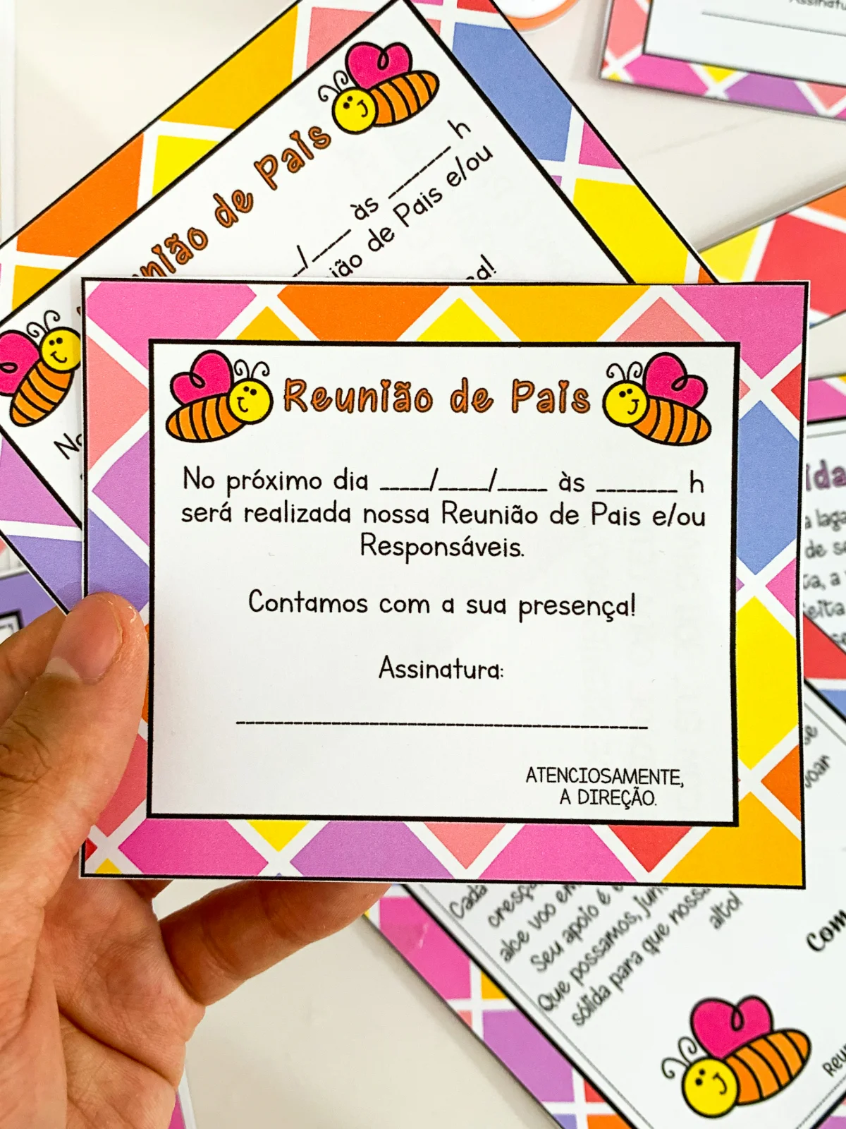 Kit Reunião de Pais – Assim como as Borboletas — amostra 1: Prepare uma reunião de pais acolhedora, organizada e repleta de…