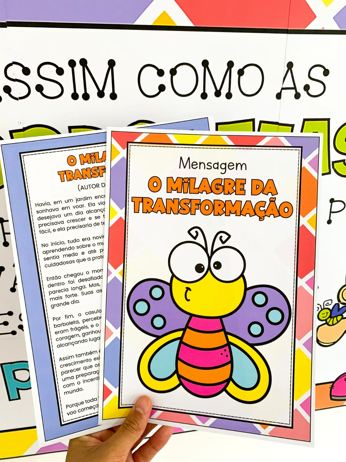 Kit Reunião de Pais – Assim como as Borboletas — amostra 3: Prepare uma reunião de pais acolhedora, organizada e repleta de…