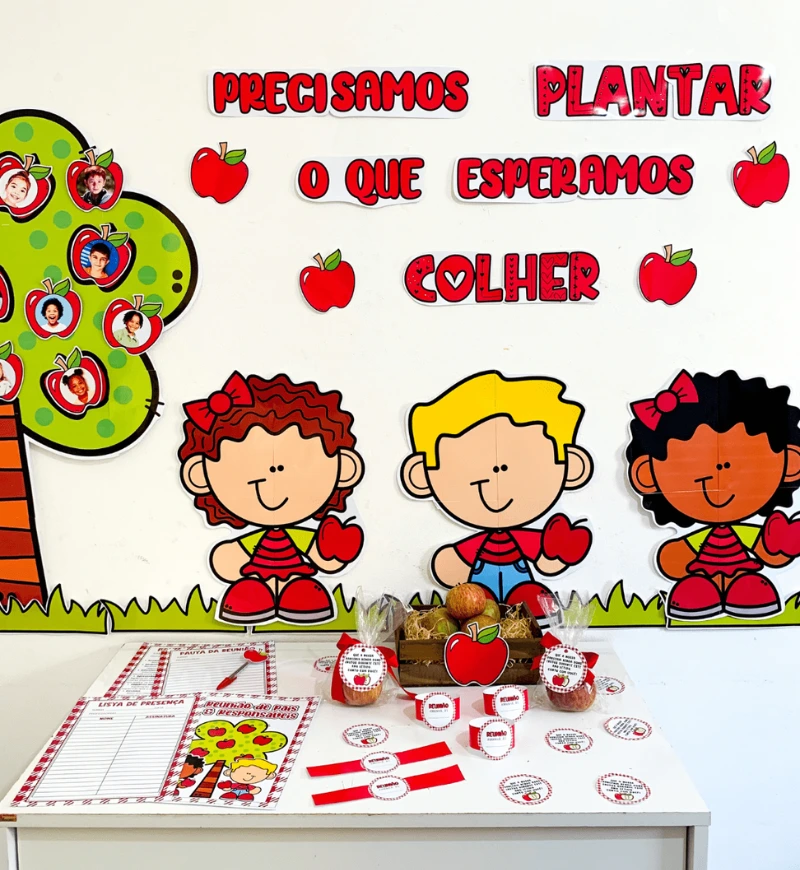 Kit Reunião de Pais: Colhendo Frutos para Educação Infantil — capa do material