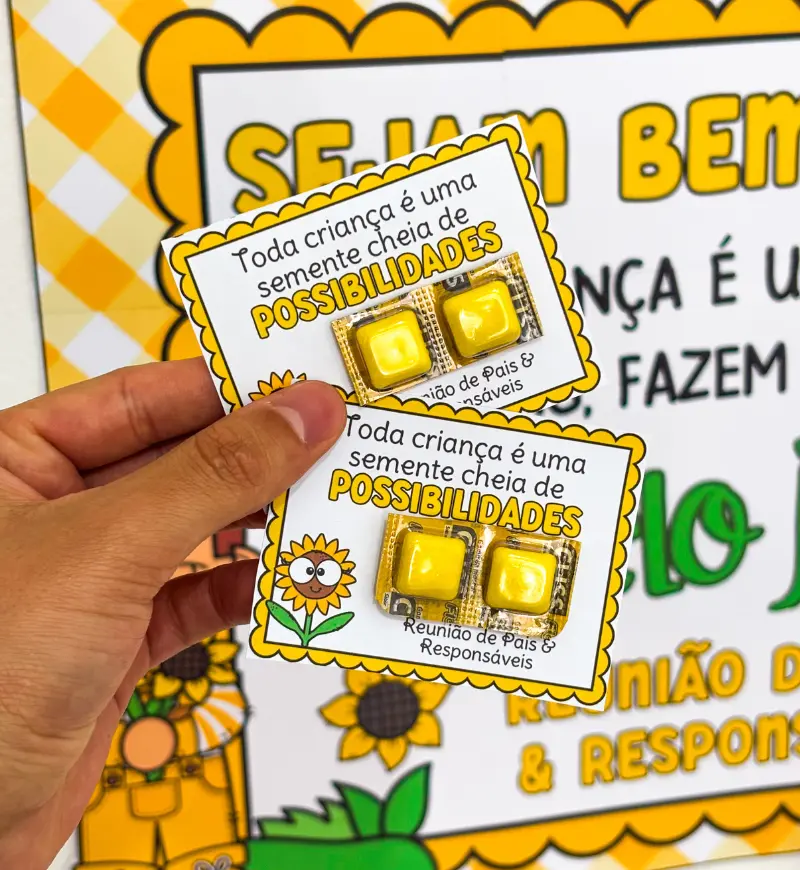 Kit Reunião de Pais Girassol em PDF para Imprimir — amostra 4: Para quem é indicado