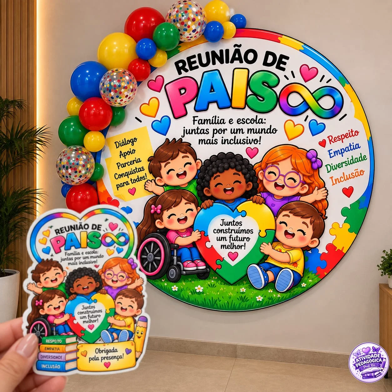 KIT REUNIÃO DE PAIS – INCLUSÃO — capa do material