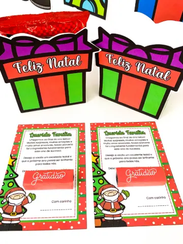 Kit Reunião de Pais Natalina para Professores e Escolas em PDF — amostra 4: Kit Reunião de Pais Especial Natal com painel,…