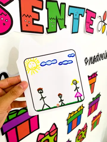 Kit Reunião de Pais Natalina para Professores e Escolas em PDF — amostra 5: Kit Reunião de Pais Especial Natal com painel,…