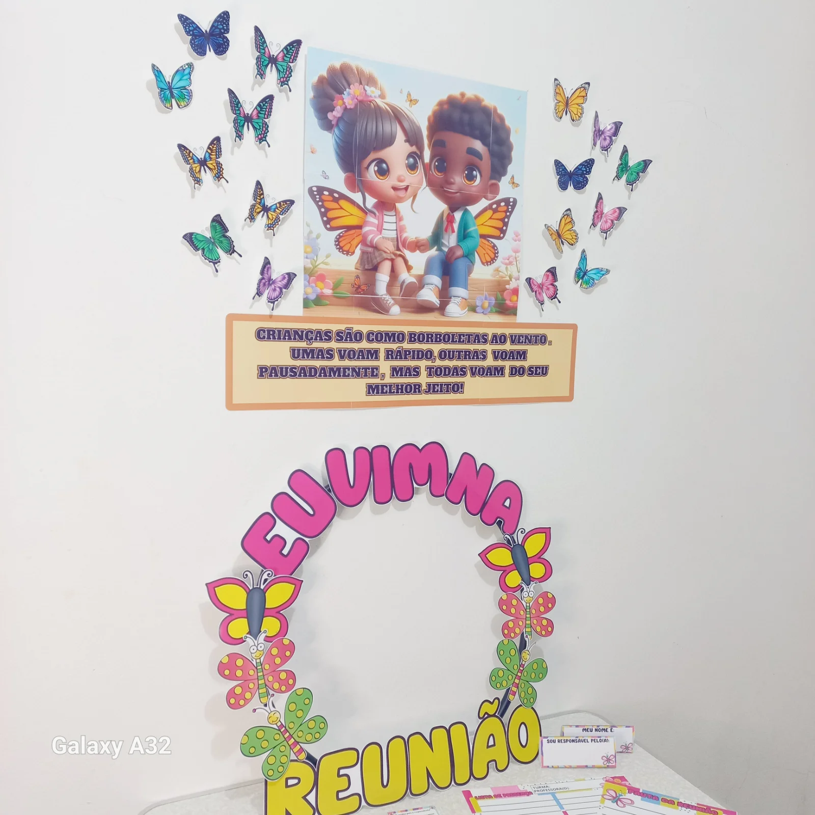 KIT REUNIÃO – TEMA: A LIÇÃO DE UMA BORBOLETA — amostra 6: Transforme a reunião com as famílias em um momento especial de…