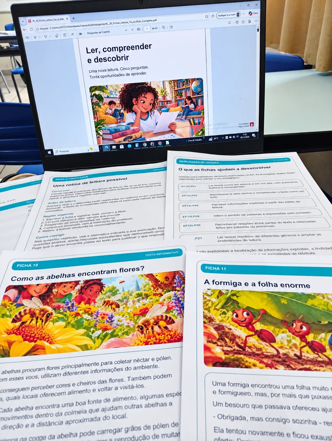Kit Rodízio de Leituras | 3º ao 5º Ano |30 Textos com Interpretação — amostra 4: PARA QUEM É INDICADO