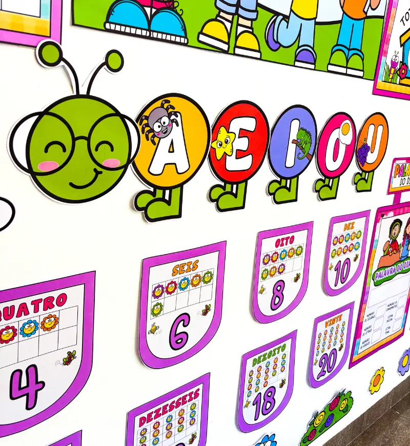 Kit Sala de Aula Jardim Encantado: Decoração e Rotina — amostra 5: Organize a rotina e valorize o ambiente de aprendizagem…
