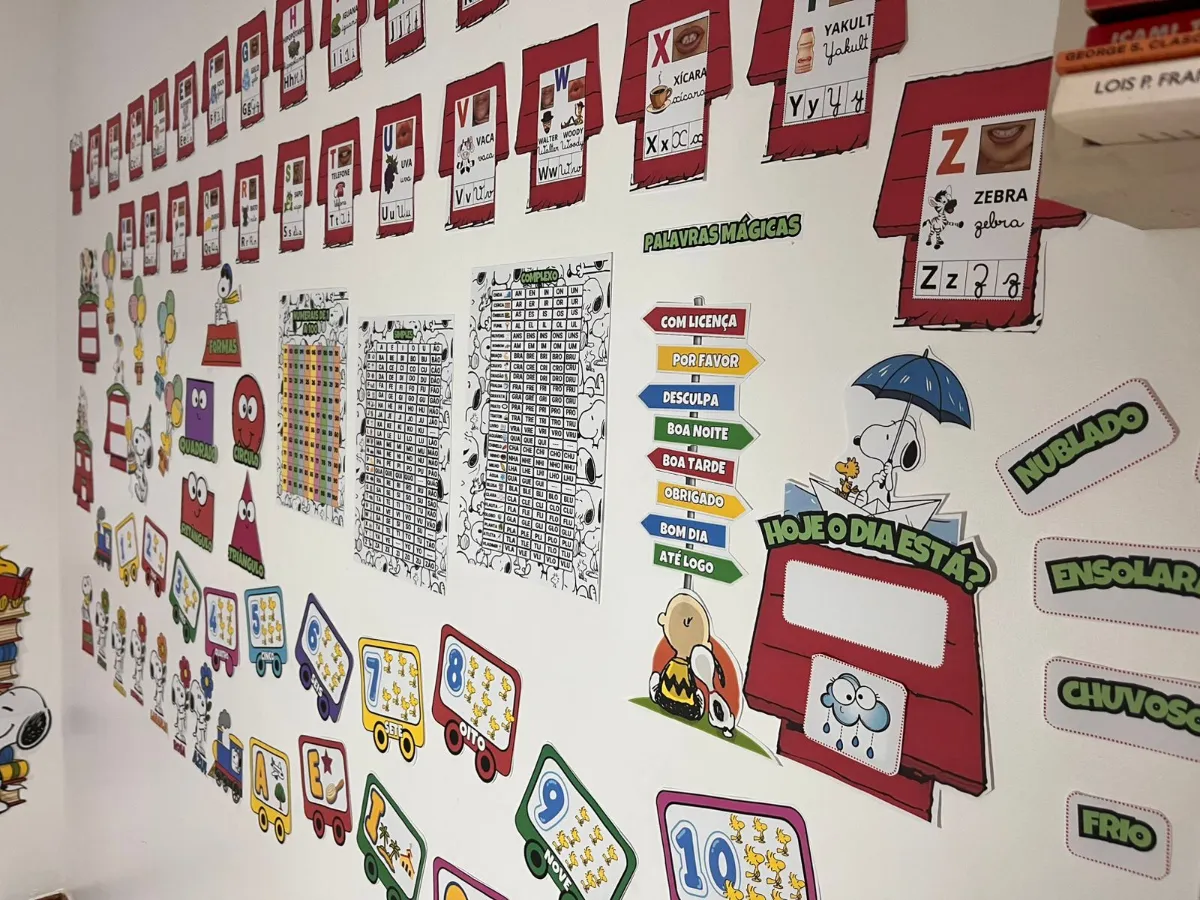 KIT SALA DE AULA – SNOOPY — amostra 1: Quer começar o ano letivo com uma sala linda, organizada e totalmente pedagógica —…