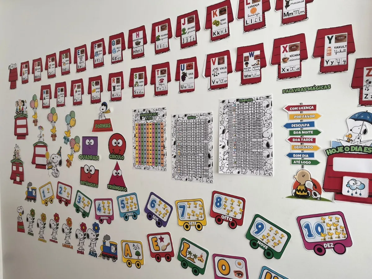 KIT SALA DE AULA – SNOOPY — amostra 3: Quer começar o ano letivo com uma sala linda, organizada e totalmente pedagógica —…