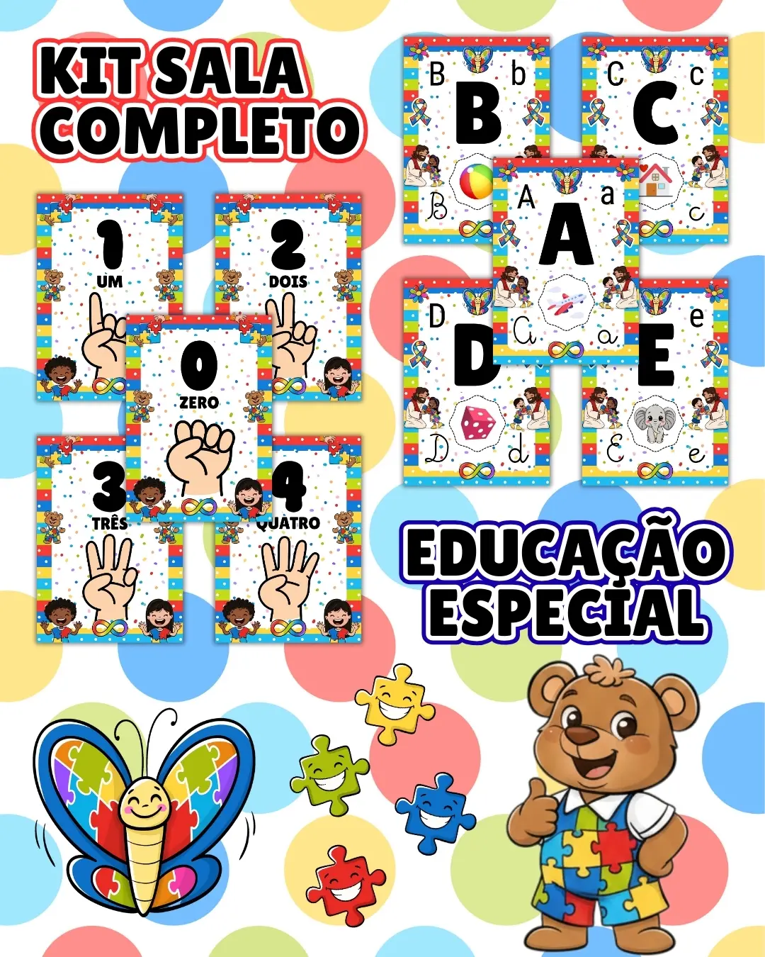 Kit sala educação especial completo – PDF para Imprimir — capa do material