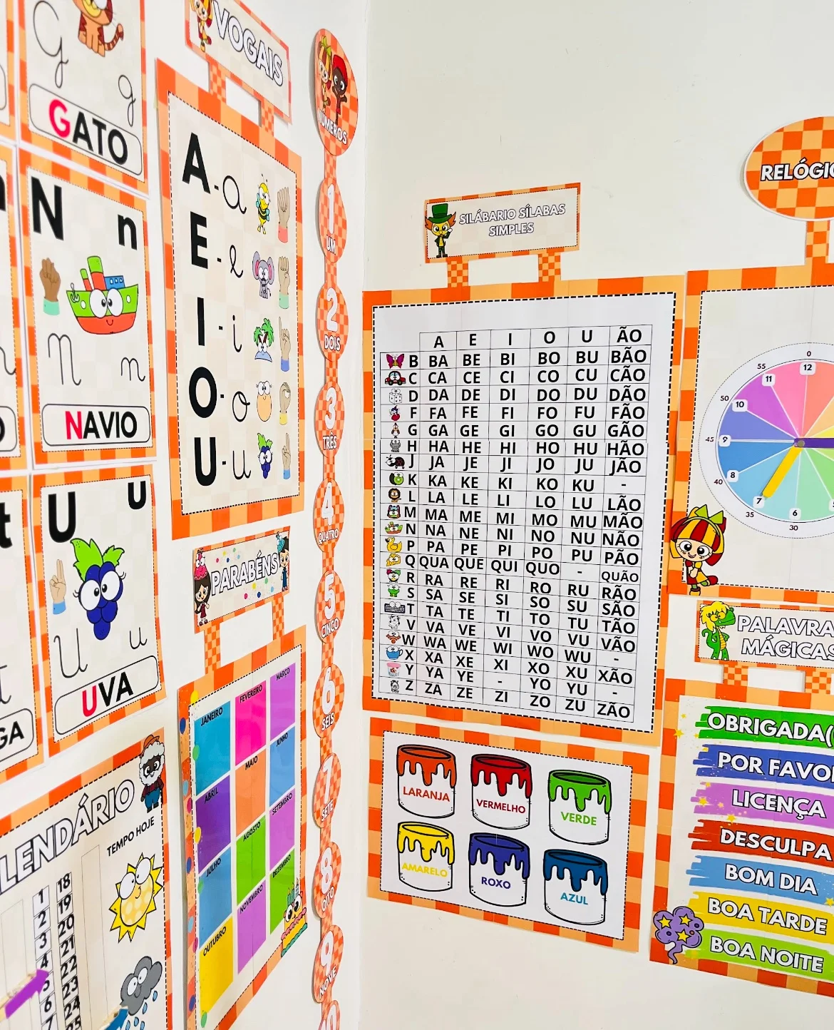 Kit sala sítio do pica pau amarelo — amostra 8: Kit Sala de Aula – Turma do Sítio do Pica-Pau Amarelo Crie uma sala de aula…