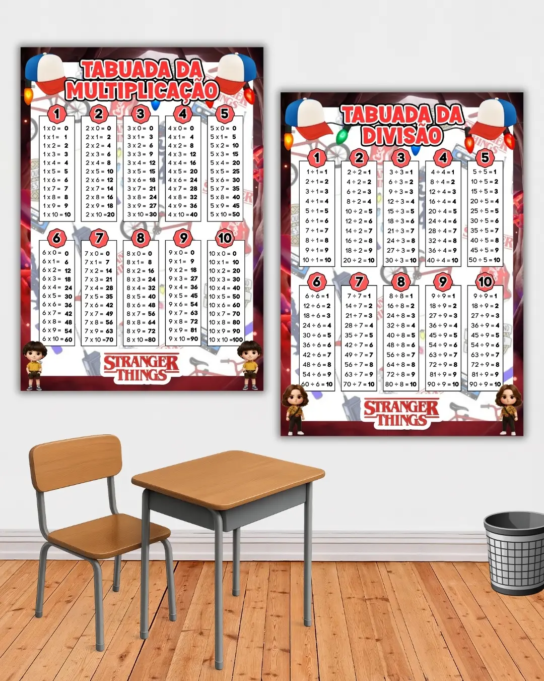 KIT SALA STRANGER THINGS - ENSINO FUNDAMENTAL — amostra 1: Nosso Kit de Painéis Pedagógicos traz todo o conteúdo essencial… KIT SALA STRANGER THINGS - ENSINO FUNDAMENTAL — amostra 1: Nosso Kit de Painéis Pedagógicos traz todo o conteúdo essencial…