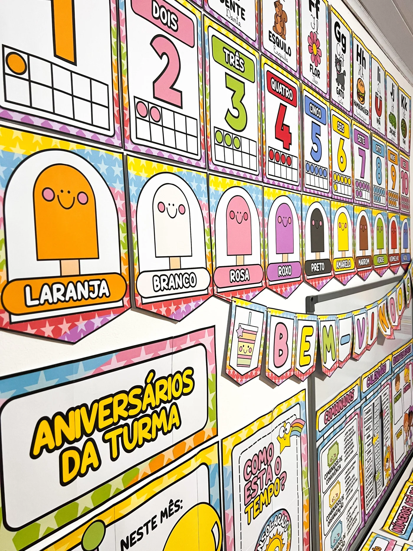 Kit sala tema circo da alegria — amostra 7: Kit sala tema circo da alegria Transforme sua sala de aula em um espaço…