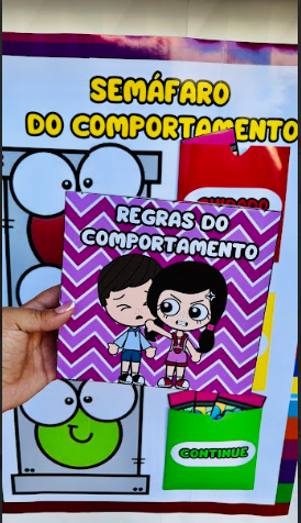 Kit semáforo do comportamento + caixa dos combinados – PDF para Imprimir — Atividades para Educação Infantil: Dois… Kit semáforo do comportamento + caixa dos combinados – PDF para Imprimir — Atividades para Educação Infantil: Dois…