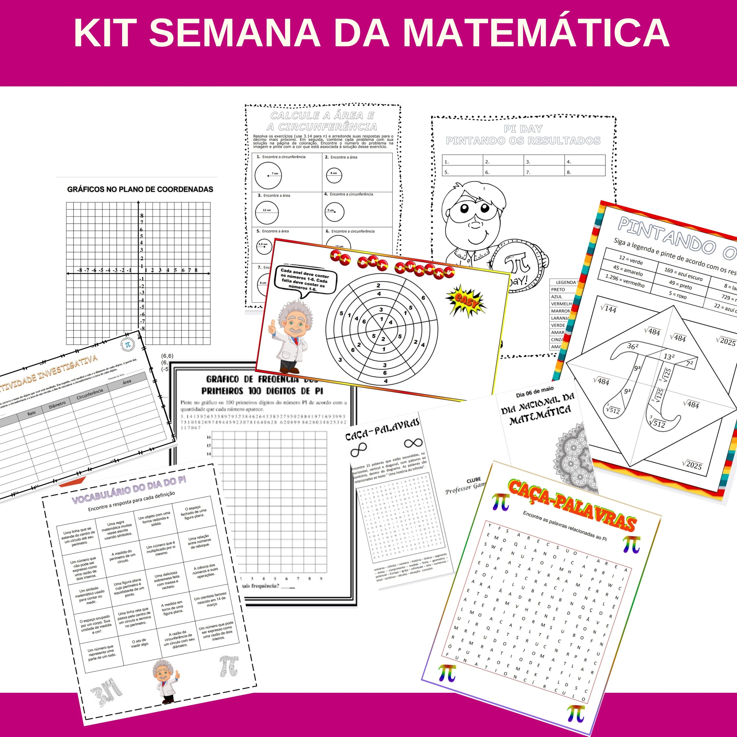 Kit semana da matemática – PDF para Imprimir | Anos Finais — Matemática para Fundamental II (6º–9º): Kit Semana da…