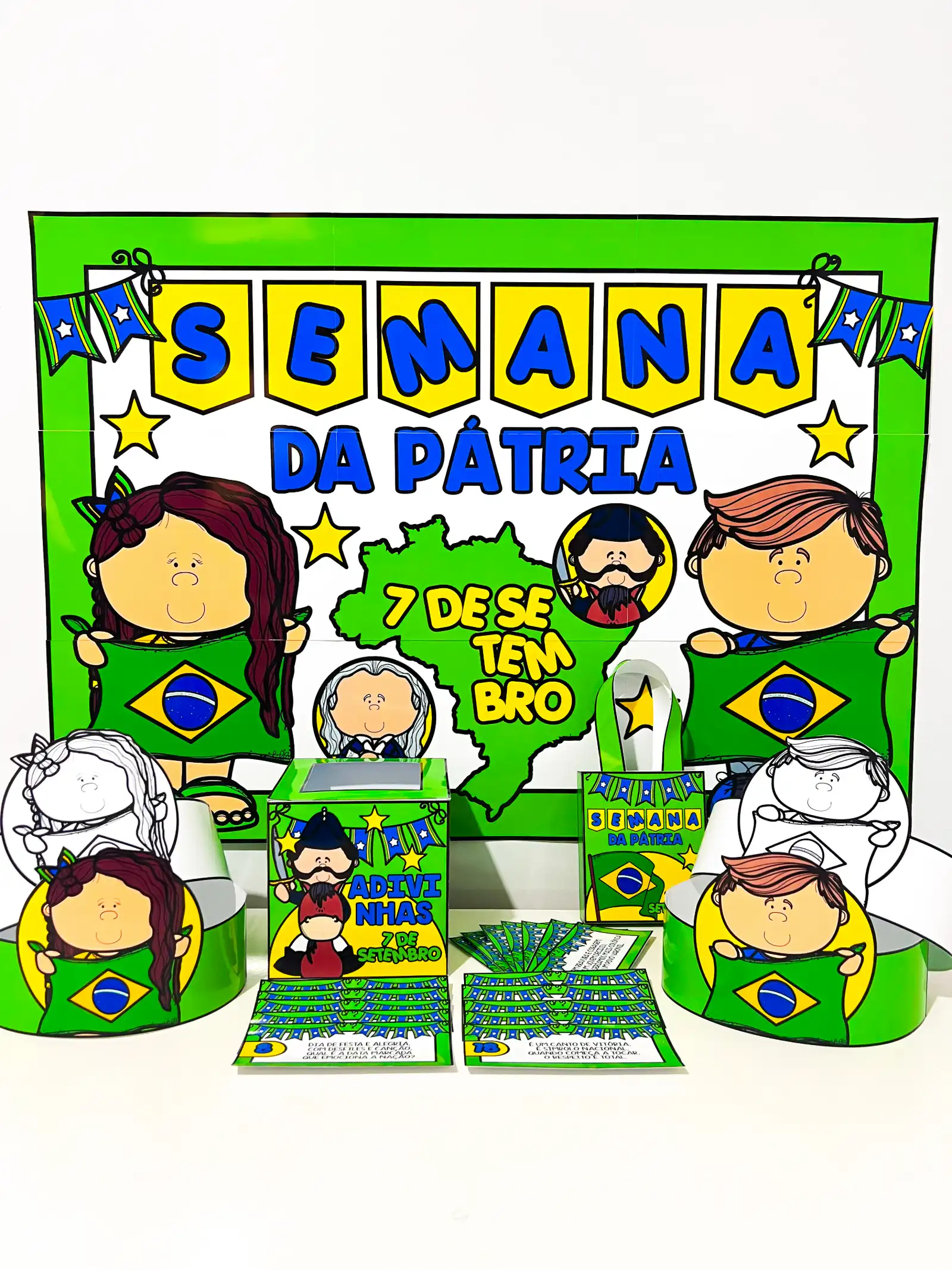 Kit Semana da Pátria – Material Pedagógico — Alfabetização para Educação Infantil: Kit Semana da Pátria — Um material…