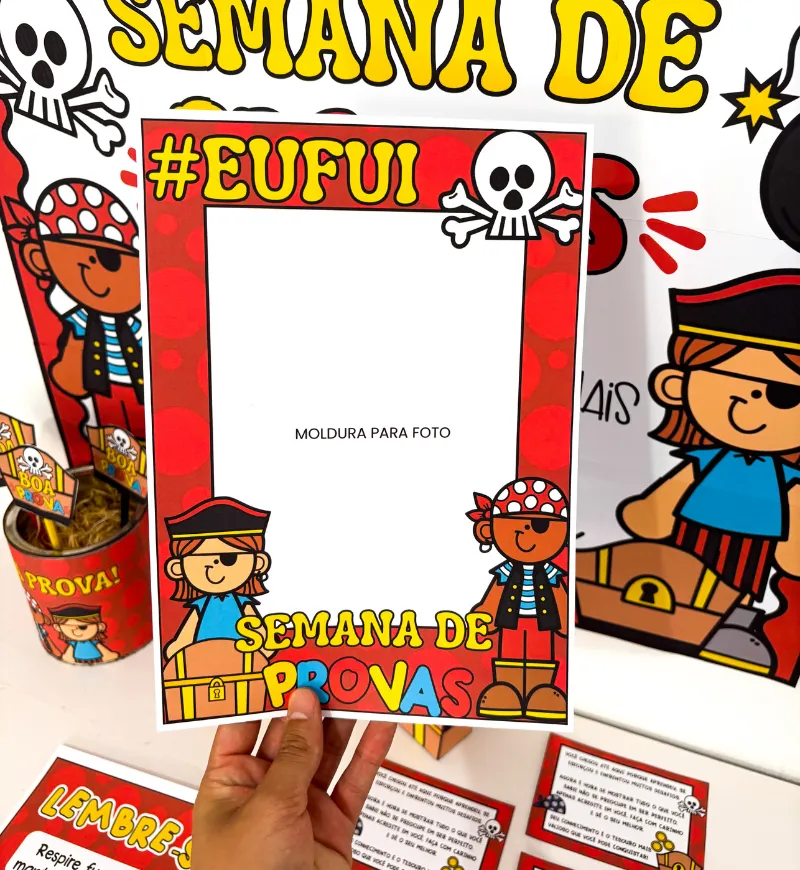 Kit Semana de Provas Pirata: Motivação em PDF para Imprimir — amostra 4: Para quem é indicado