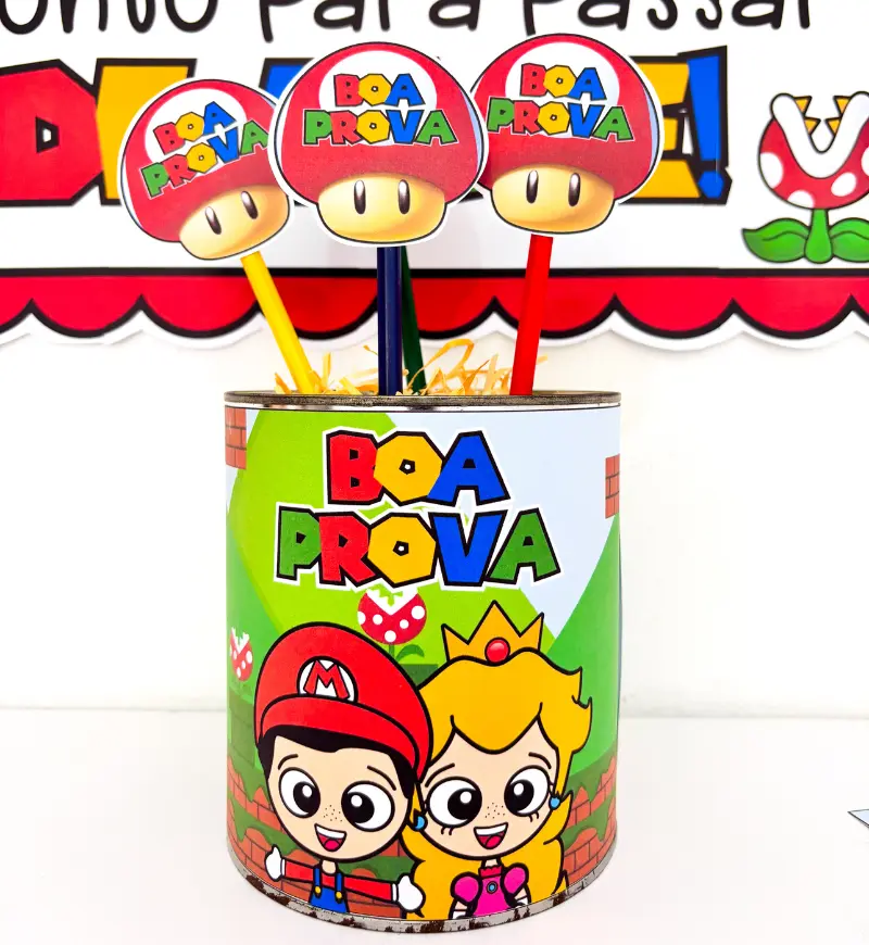 Kit Semana de Provas Super Mário para Imprimir — amostra 4: Para quem o kit é indicado