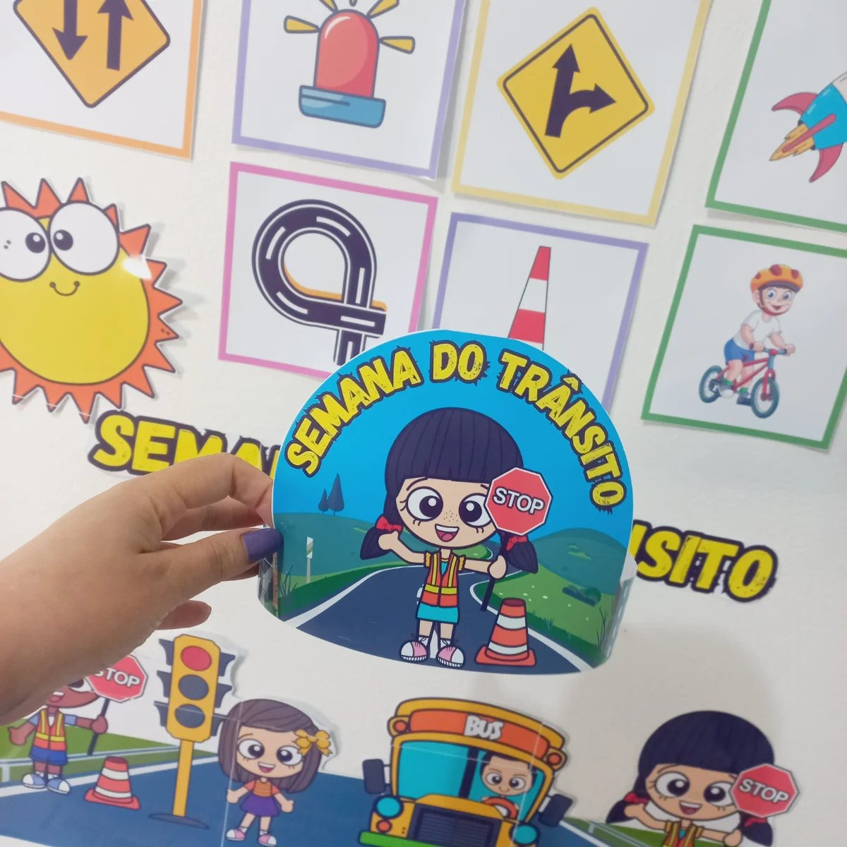 Kit Semana do trânsito – Material Pedagógico — amostra 1: Sobre o Kit Semana do trânsito