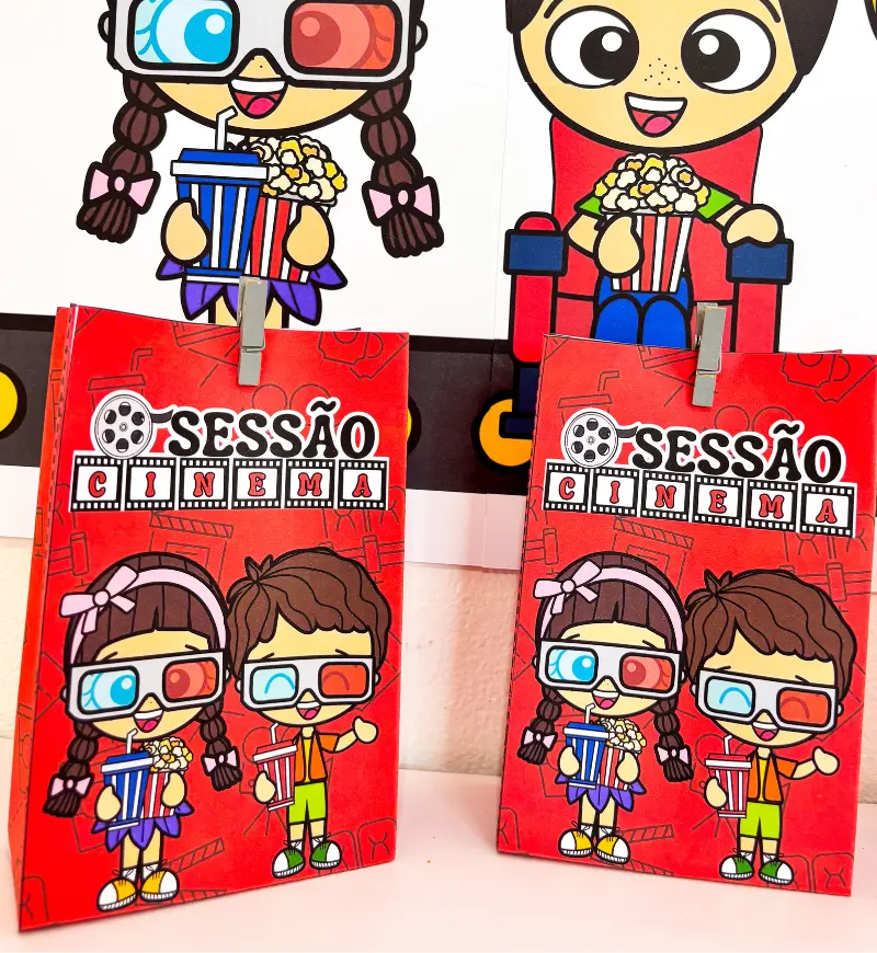 Kit Sessão Cinema | em PDF Dia das Crianças do Pré ao 5° ano — amostra 1: Kit Sessão Cinema que vai transformar a sua…