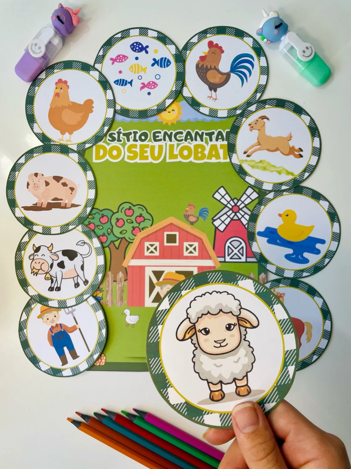 Kit seu Lobato — amostra 1: Kit Seu Lobato – Um Sítio Cheio de Aprendizado e Encanto