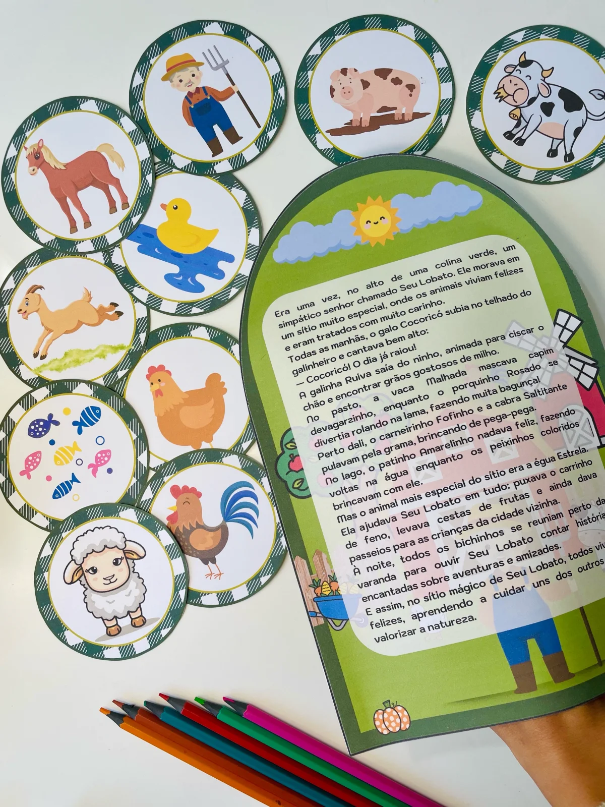 Kit seu Lobato — amostra 3: Kit Seu Lobato – Um Sítio Cheio de Aprendizado e Encanto