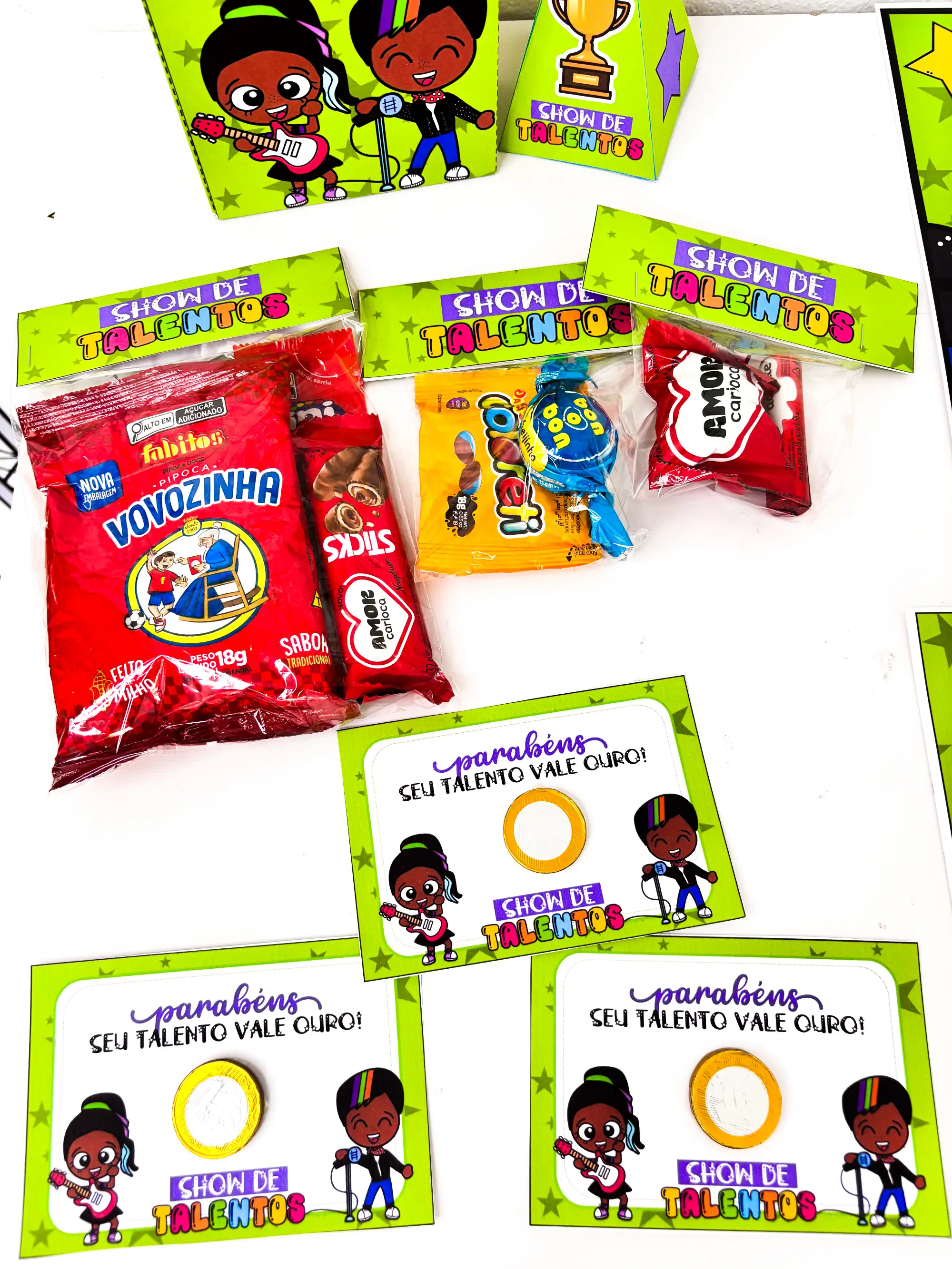 Kit Show de Talentos – Semana da Criança — amostra 7: Transforme a Semana da Criança em um verdadeiro espetáculo com um kit…