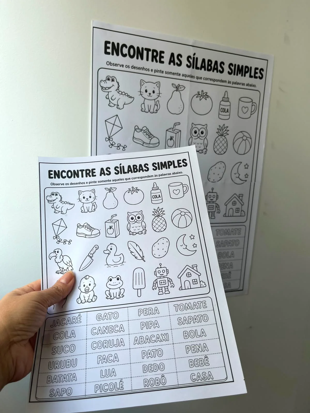 Kit Sílabas Simples e Complexas – Alfabetização | 1º e 2º Ano — amostra 4: Atividades de sílabas simples e complexas para…