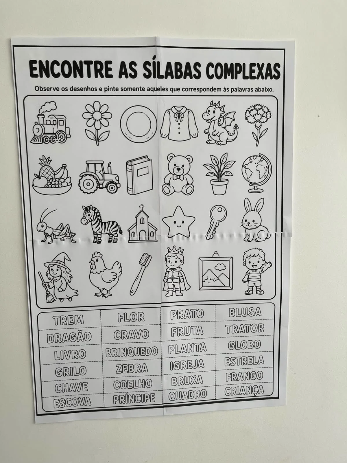 Kit Sílabas Simples e Complexas – Alfabetização | 1º e 2º Ano — amostra 6: Atividades de sílabas simples e complexas para…
