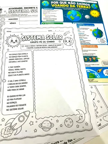 Kit Sistema Solar – Atividades de Ciências com Planetas, Bingo e mais — amostra 3: Kit pedagógico sobre o Sistema Solar com…