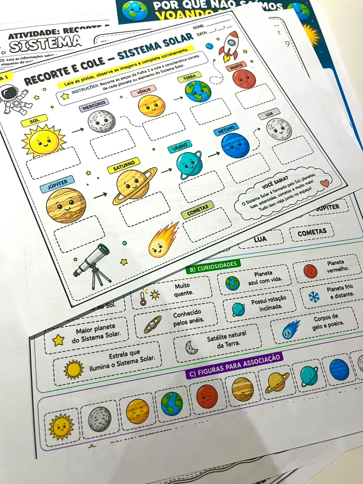 Kit sistema solar completo – PDF para Imprimir — amostra 1: Sobre o KIT SISTEMA SOLAR COMPLETO