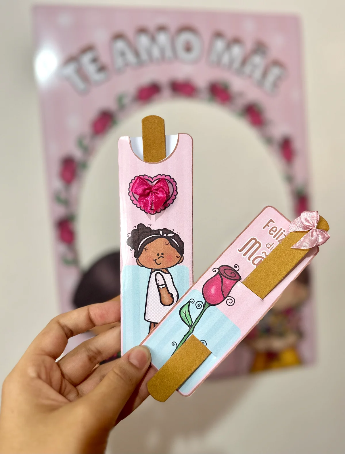 Kit Super Completo dia Mães – PDF para Imprimir — amostra 3: Formato e entrega