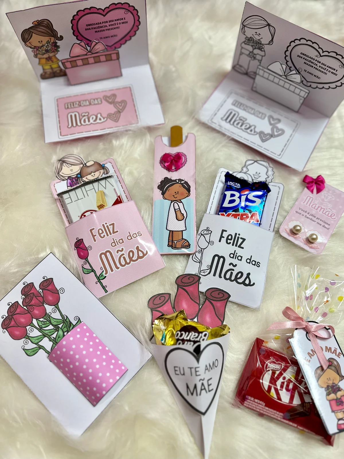 Kit Super Completo dia Mães – PDF para Imprimir — amostra 4: No Kit Dia das Mães você irá encontrar diversas opções de…