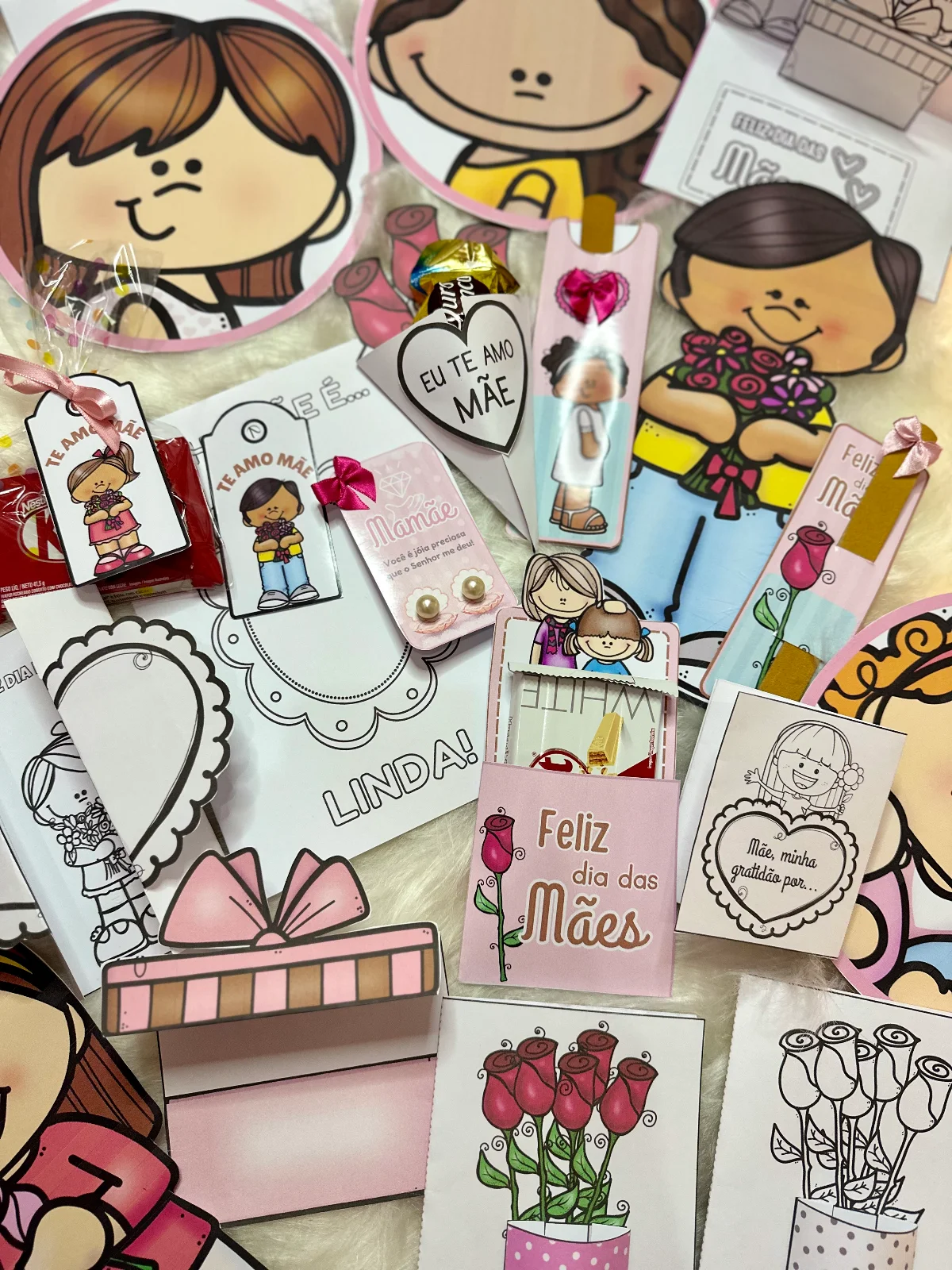 Kit Super Completo dia Mães – PDF para Imprimir — capa do material