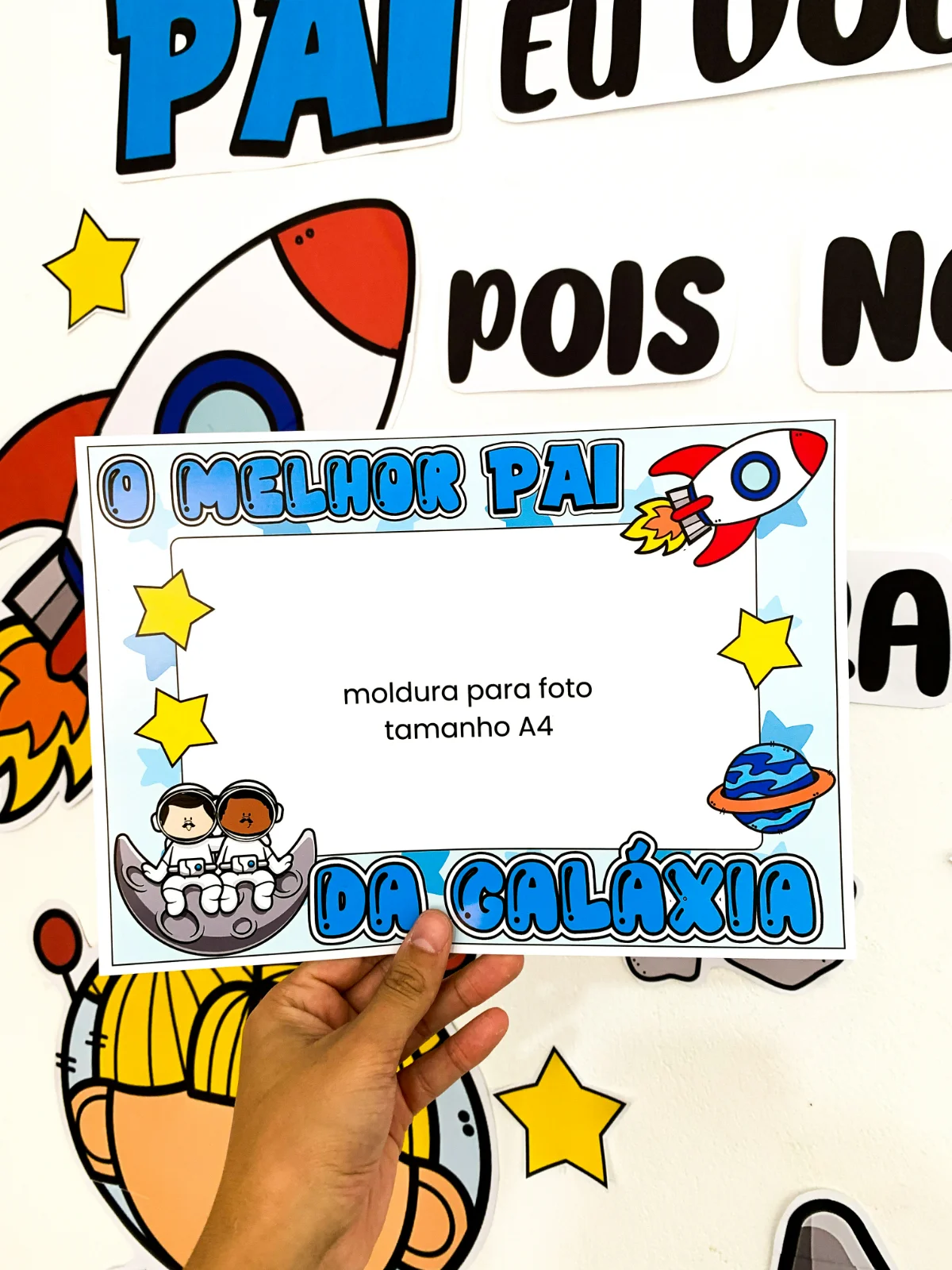 Kit Tema Dia dos Pais – Material Pedagógico — amostra 3: Kit Tema Dia dos Pais para trabalhar com crianças da Educação…