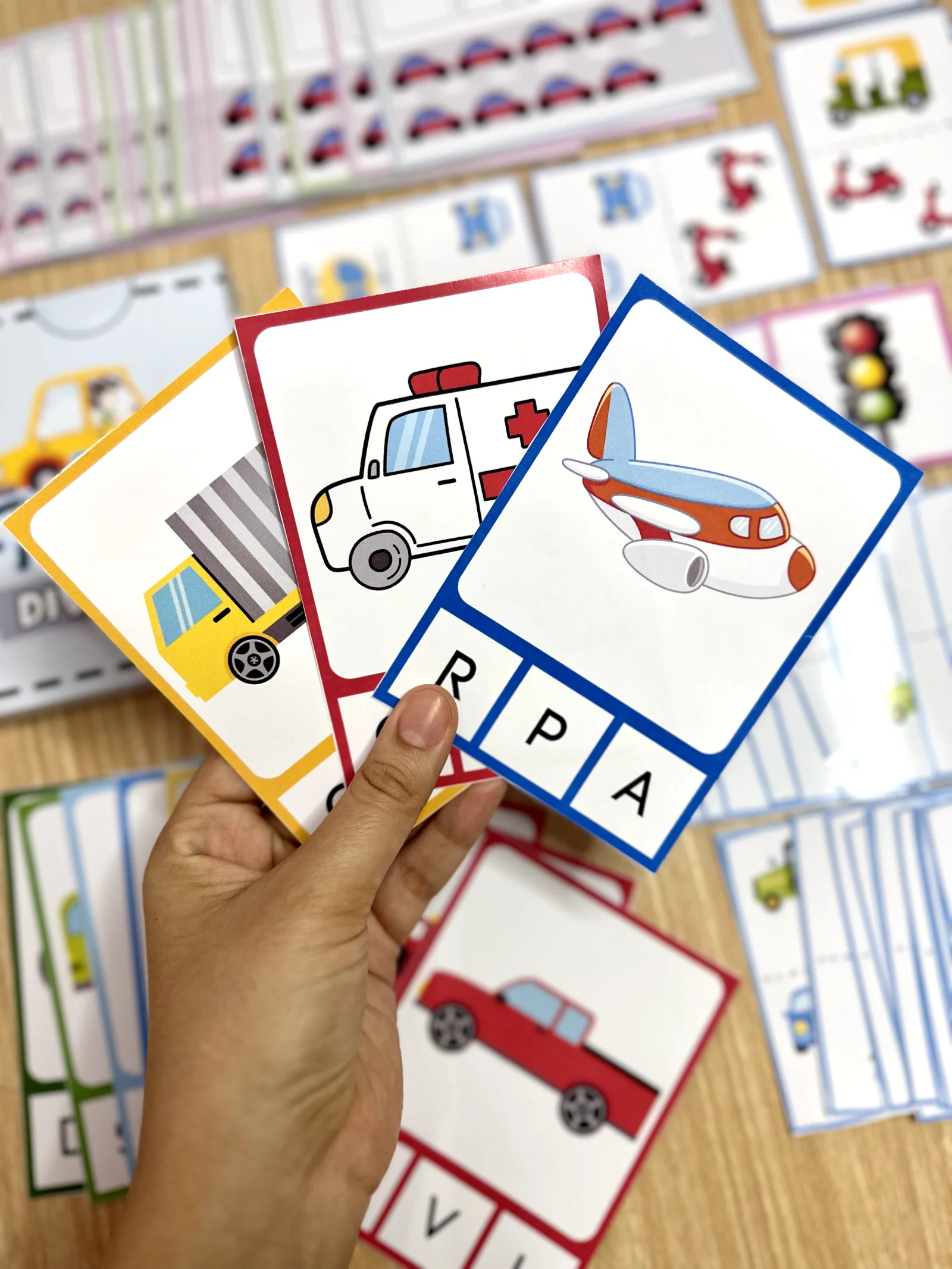 Kit Trânsito Divertido – 4 Jogos e Atividades Lúdicas — amostra 3: Kit Trânsito Divertido com 4 recursos lúdicos para…