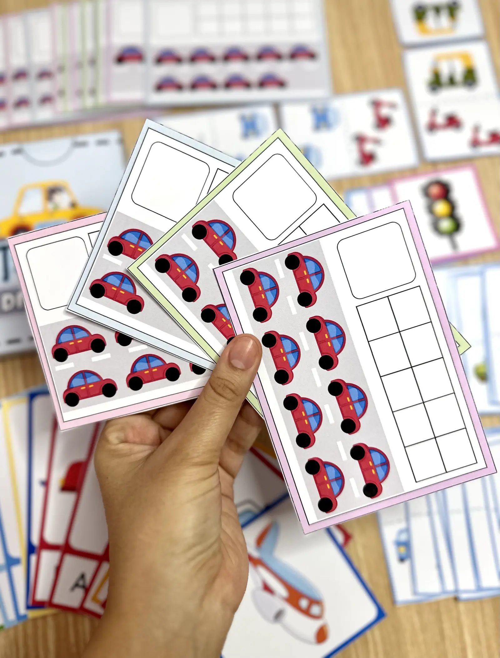 Kit Trânsito Divertido – 4 Jogos e Atividades Lúdicas — amostra 4: Kit Trânsito Divertido com 4 recursos lúdicos para…