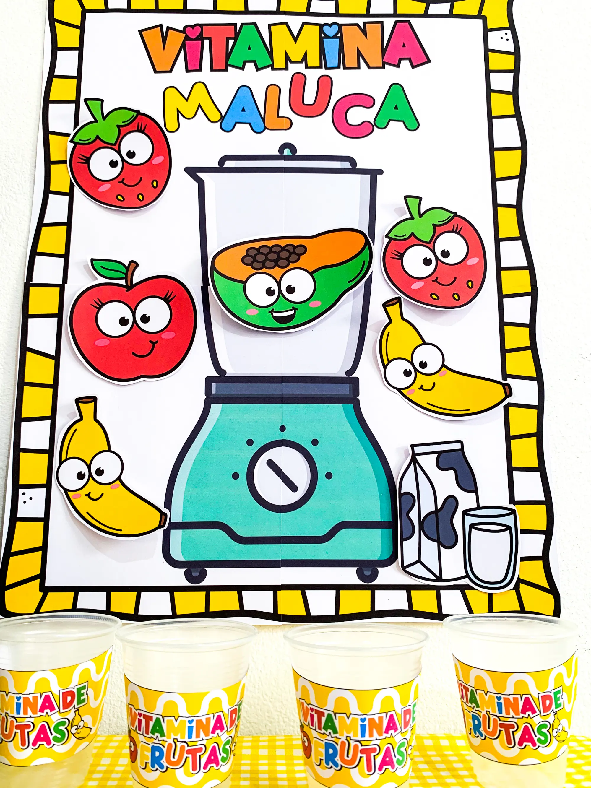 Kit vitamina de frutas – Material Pedagógico — amostra 7: Uma aula deliciosa, divertida e cheia de aprendizados