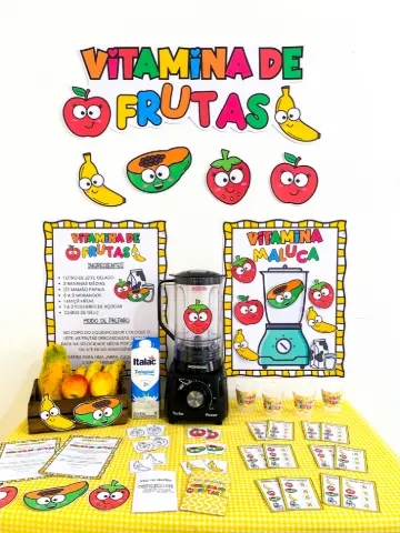 Kit Vitamina de Frutas para Educação Infantil — capa do material