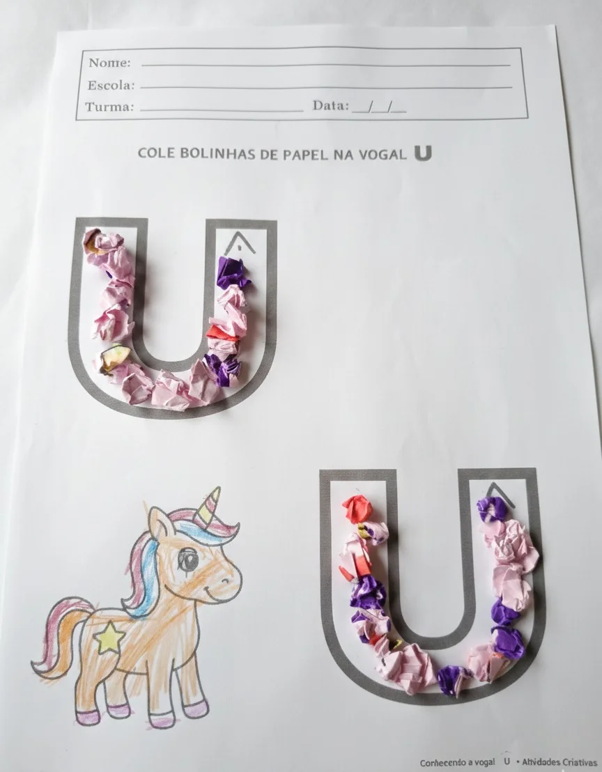 Kit Vogais Educação Infantil | Atividades em PDF — amostra 4: Kit Vogais Educação Infantil | 25 Atividades em PDF para… Kit Vogais Educação Infantil | Atividades em PDF — amostra 4: Kit Vogais Educação Infantil | 25 Atividades em PDF para…