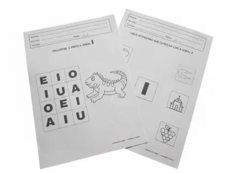 Kit Vogais Educação Infantil | Atividades em PDF — amostra 5: Kit Vogais Educação Infantil | 25 Atividades em PDF para… Kit Vogais Educação Infantil | Atividades em PDF — amostra 5: Kit Vogais Educação Infantil | 25 Atividades em PDF para…