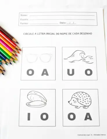 Kit Vogais Educação Infantil | Atividades em PDF — amostra 6: Kit Vogais Educação Infantil | 25 Atividades em PDF para… Kit Vogais Educação Infantil | Atividades em PDF — amostra 6: Kit Vogais Educação Infantil | 25 Atividades em PDF para…