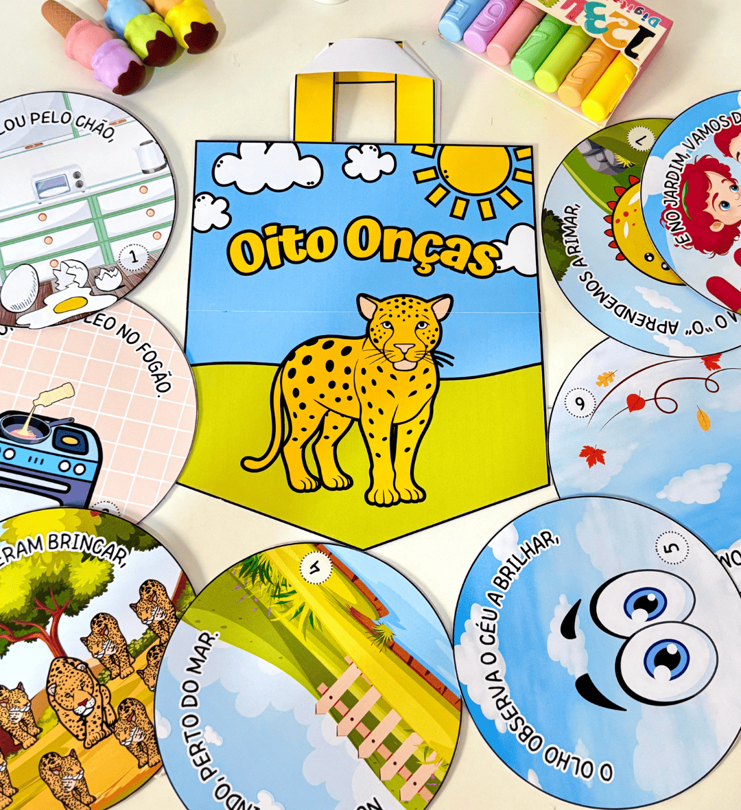 Kit Vogais para Imprimir: Sacolas com Histórias Rimadas — amostra 4: Para quem este kit é indicado