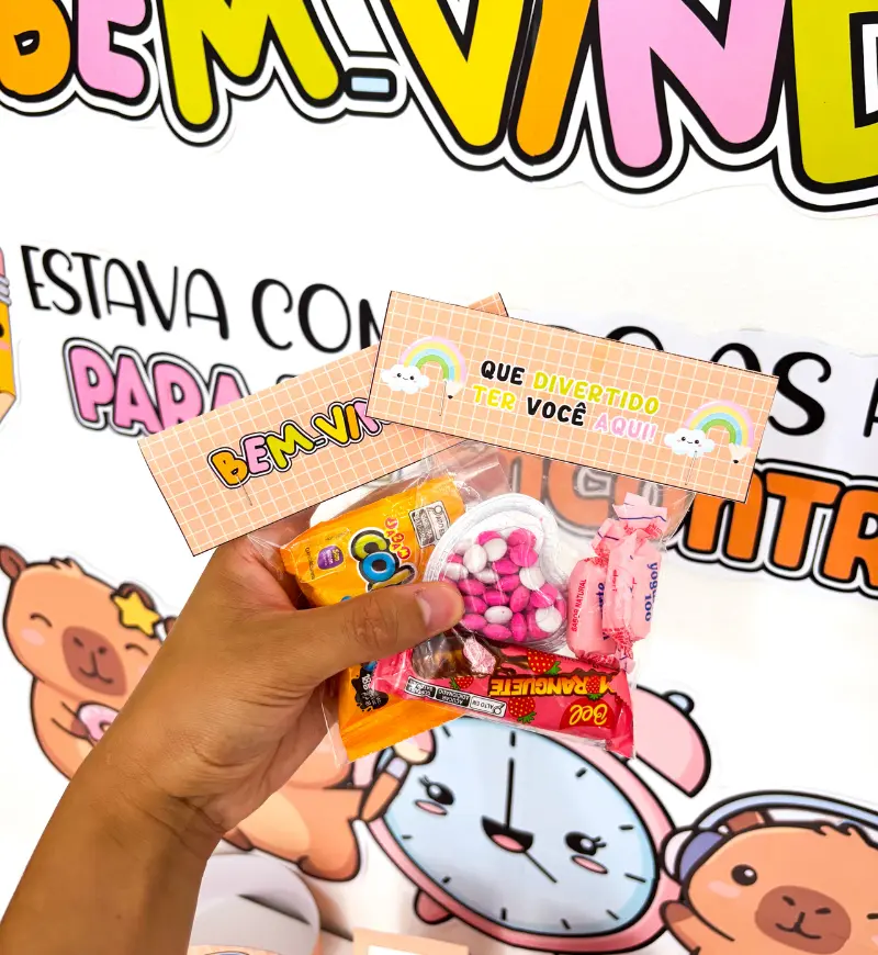 Kit Volta às Aulas Capivara Cute em PDF para Imprimir — amostra 4: Para quem é indicado