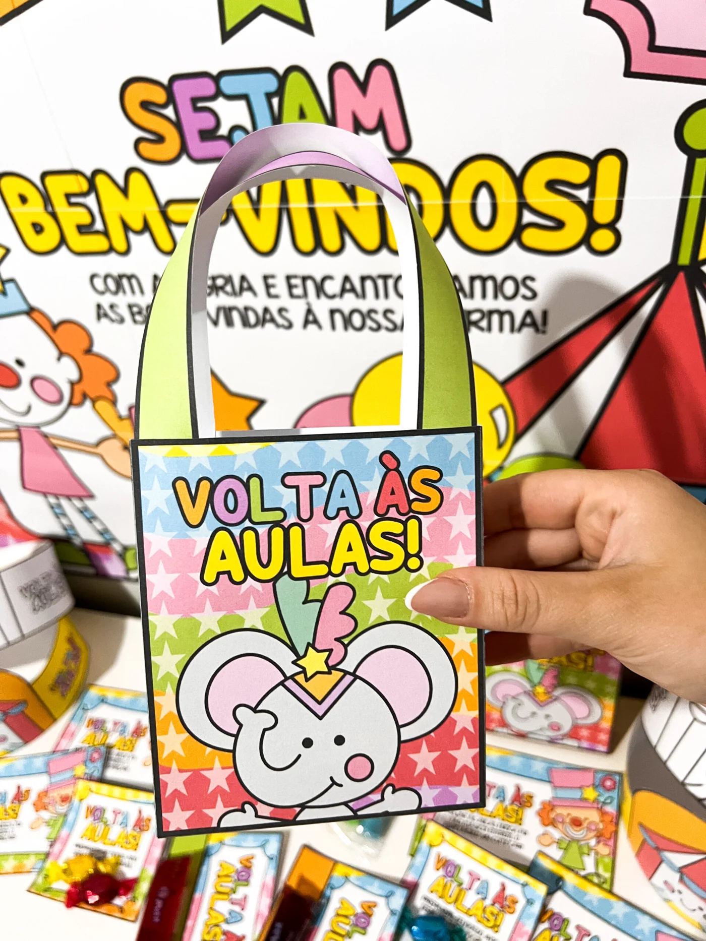 Kit volta às aulas circo da alegria — amostra 6: Kit Volta às Aulas: Circo da Alegria O Kit Volta às Aulas: Circo da…