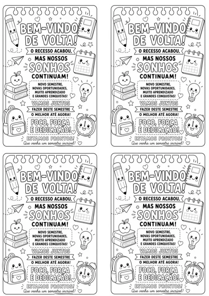 🎒✨Kit Volta às Aulas: O Toque de Carinho Perfeito para Seus Alunos! Em PDF, pronto para imprimir. r🎒✨ — amostra 2:…